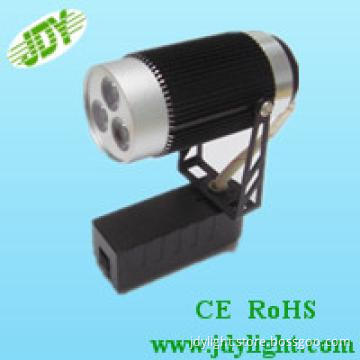 Mini Black IP62  LED Track Spot Lighting 3W